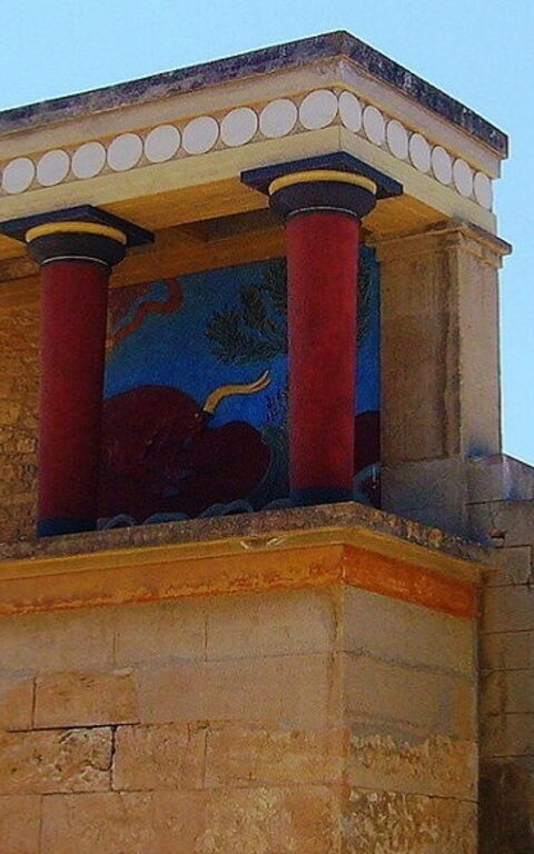 Alt om Knossos-palasset på Kreta