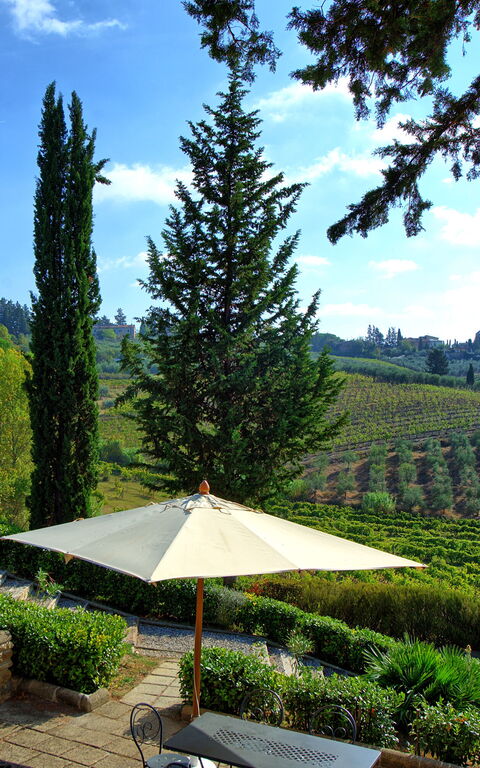 Casa Rossa: Hage, Visningar