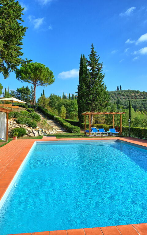 Casa Rossa: basseng, Hage, Utendørs