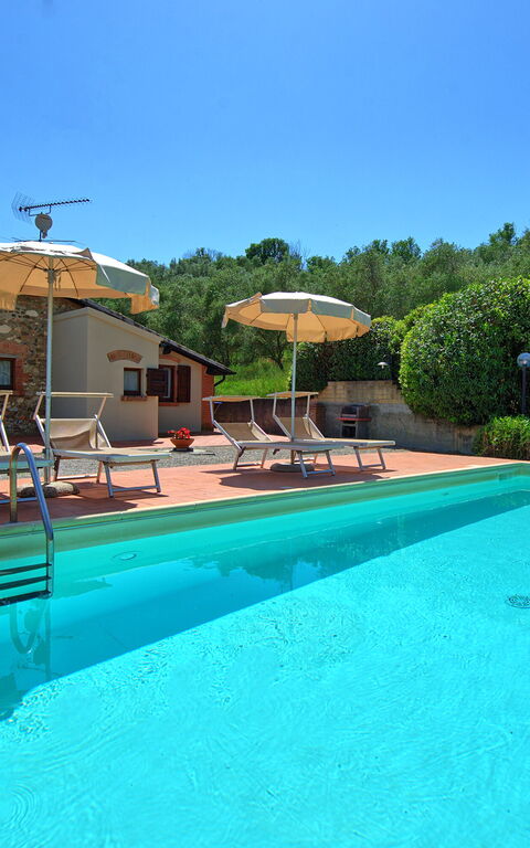 Cuccardino: basseng, Utendørs