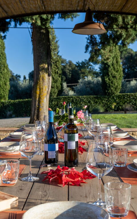 Villa Simone: Balkong / terrasse / uteplass, Hage, Utendørs