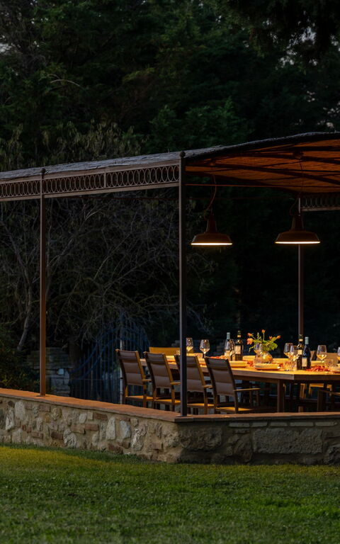 Villa Simone: Hage, Utendørs