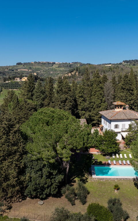 Villa Orchidea: basseng, Utendørs