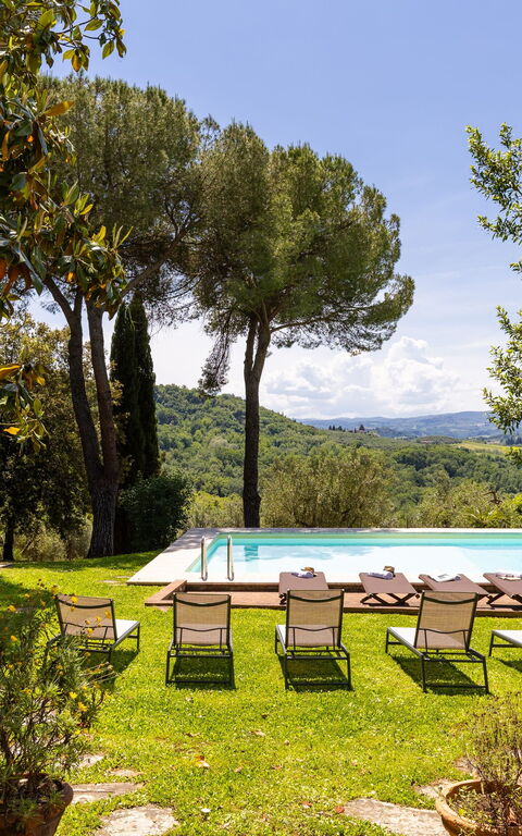 Villa Orchidea: basseng, Eksteriør, Hage, Utendørs