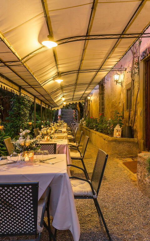 Montegufoni: Balkong / terrasse / uteplass, Fasiliteter