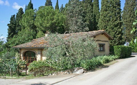 Feriebolig Forno: Eksteriør, Hage