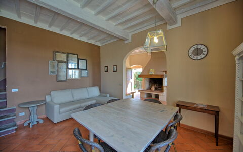 Feriebolig Tramonto: Kjøkken, Lunsjrom, Stue