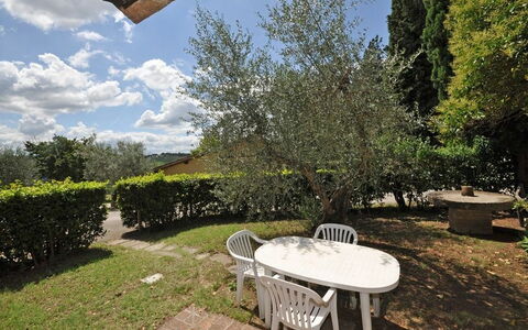 Feriebolig Archi: Eksteriør, Hage