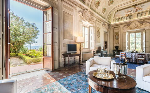 Feriebolig Galleria: Lunsjrom, Stue