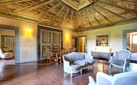 Feriebolig Cupola: Lunsjrom, Stue