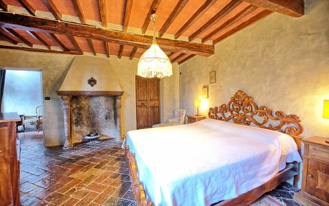 Feriebolig Montegufoni 3: soverom