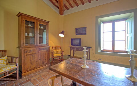 Feriebolig Tettoia: Kjøkken, Lunsjrom, Stue