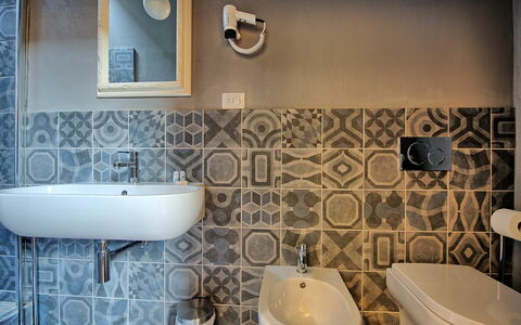 Feriebolig Montegufoni 22: Baderom