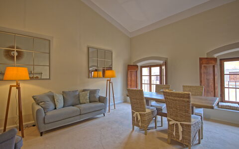 Feriebolig Montegufoni 27: Kjøkken, Lunsjrom, Stue