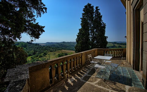 Feriebolig Montegufoni 29: Balkong / terrasse / uteplass