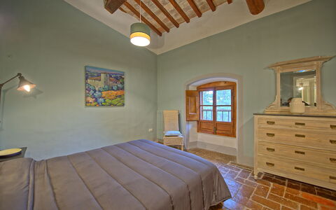 Feriebolig Montegufoni 17: soverom