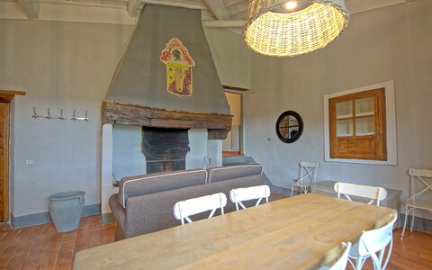 Feriebolig Acciaioli 14: Kjøkken, Lunsjrom, Stue