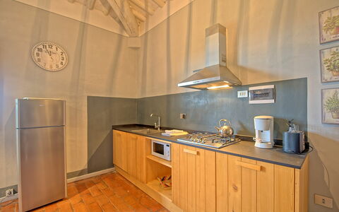 Feriebolig Acciaioli 14: Kjøkken, Lunsjrom, Stue