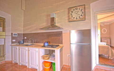 Feriebolig Montegufoni 30: Kjøkken, Lunsjrom, Stue