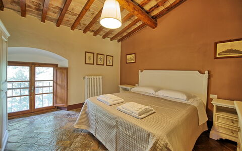 Feriebolig Montegufoni 19b: soverom