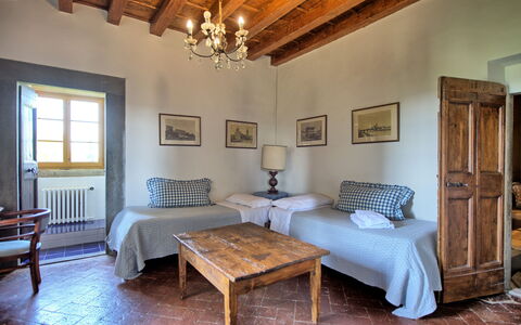 Feriebolig Montegufoni 23: soverom