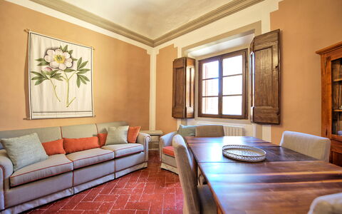 Feriebolig Segretario: Lunsjrom, Stue