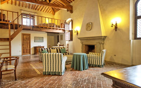 Feriebolig Teatro: Lunsjrom, Stue