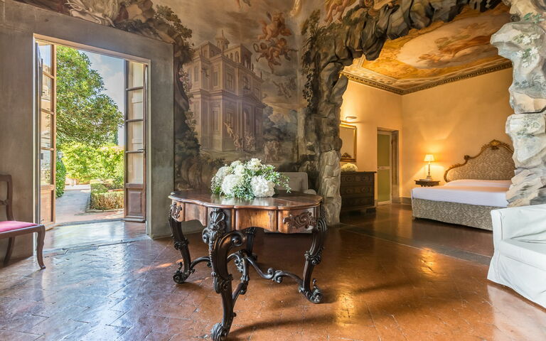 Feriebolig La Grotta: Lunsjrom, Stue