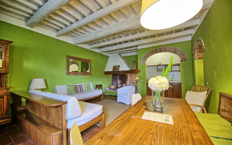 Feriebolig Archi: Kjøkken, Lunsjrom, Stue