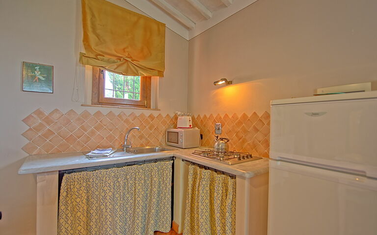 Feriebolig Tiglio: Kjøkken, Lunsjrom, Stue