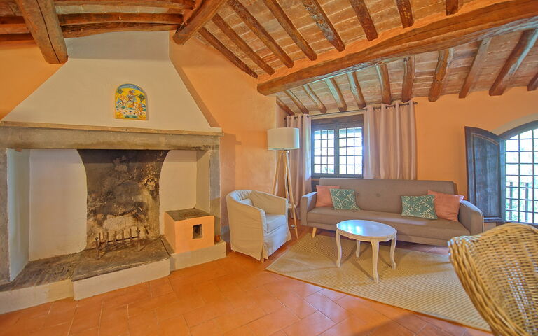 Feriebolig Montegufoni 11: Kjøkken, Lunsjrom, Stue