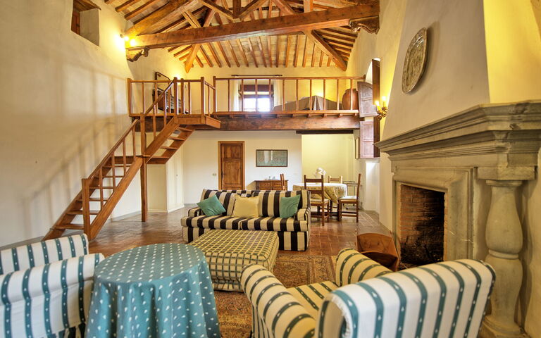 Feriebolig Teatro: Lunsjrom, Stue