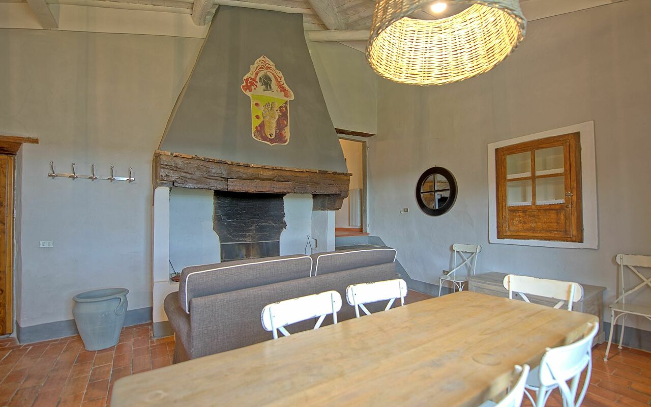 Feriebolig Acciaioli 14: Kjøkken, Lunsjrom, Stue