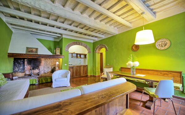 Feriebolig Archi: Kjøkken, Lunsjrom, Stue