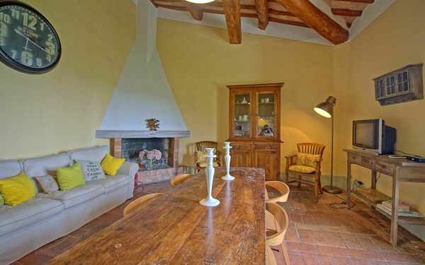 Feriebolig Tettoia: Kjøkken, Lunsjrom, Stue