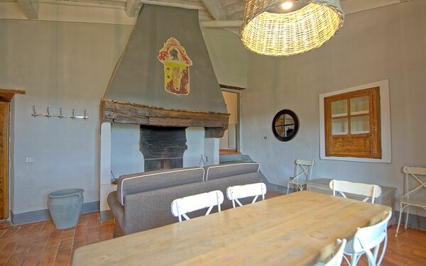 Feriebolig Acciaioli 14: Kjøkken, Lunsjrom, Stue