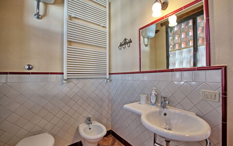 Feriebolig Glicini 3: Baderom