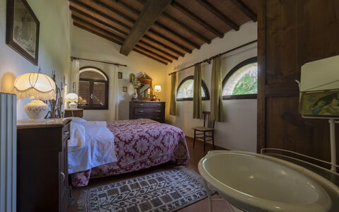 Feriebolig Cornocchio 3: soverom