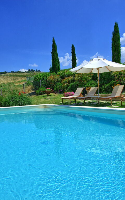 Castelmuzio: basseng