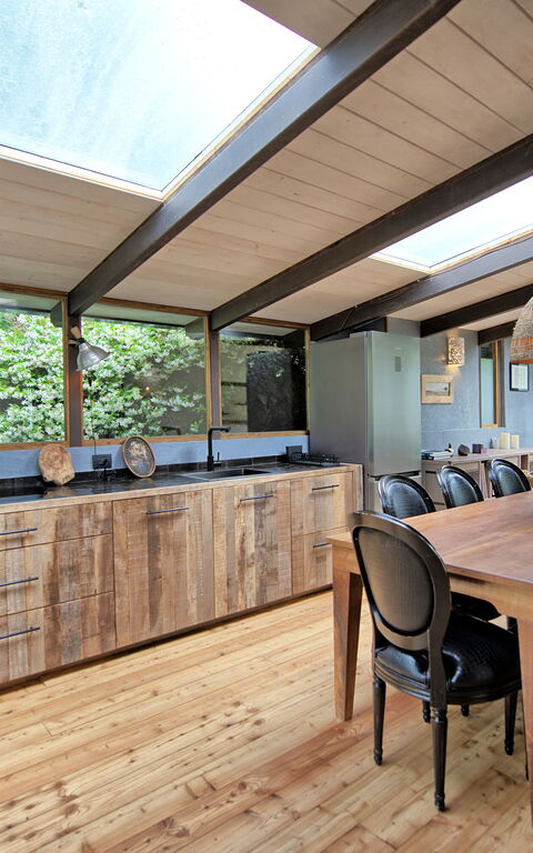 Villa Oliveta: Kjøkken, Lunsjrom