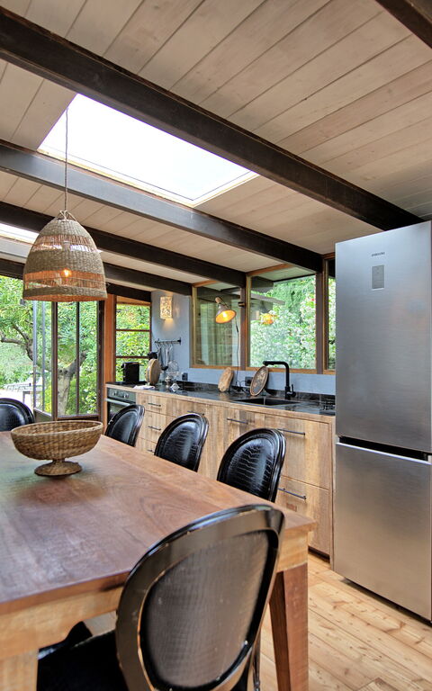 Villa Oliveta: Kjøkken, Lunsjrom