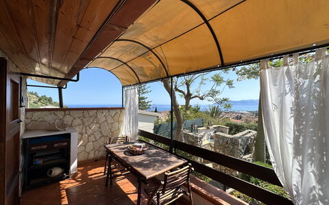 Feriebolig Castellammare 1: Balkong / terrasse / uteplass, Eksteriør, Visningar