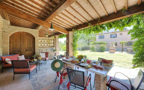 Feriebolig Montelopio 6: Balkong / terrasse / uteplass