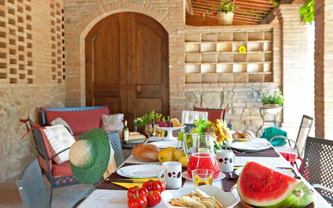 Feriebolig Montelopio 6: Balkong / terrasse / uteplass