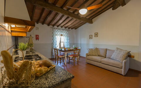 Feriebolig Montelopio 7: Kjøkken, Lunsjrom, Stue