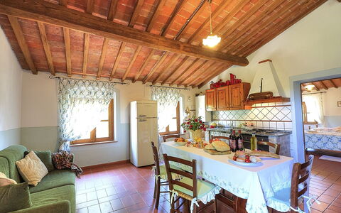 Feriebolig Montelopio 4: Kjøkken, Lunsjrom