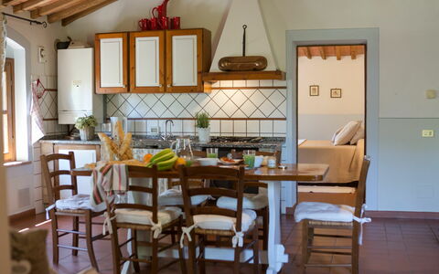 Feriebolig Montelopio 4: Kjøkken, Lunsjrom, Stue