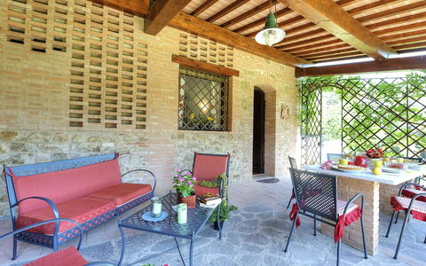 Feriebolig Montelopio 5: Balkong / terrasse / uteplass