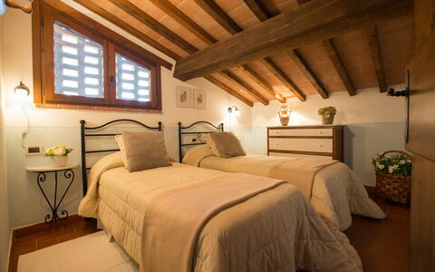 Feriebolig Montelopio 5: soverom