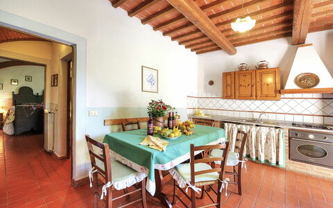 Feriebolig Montelopio 3: Kjøkken, Lunsjrom, Stue